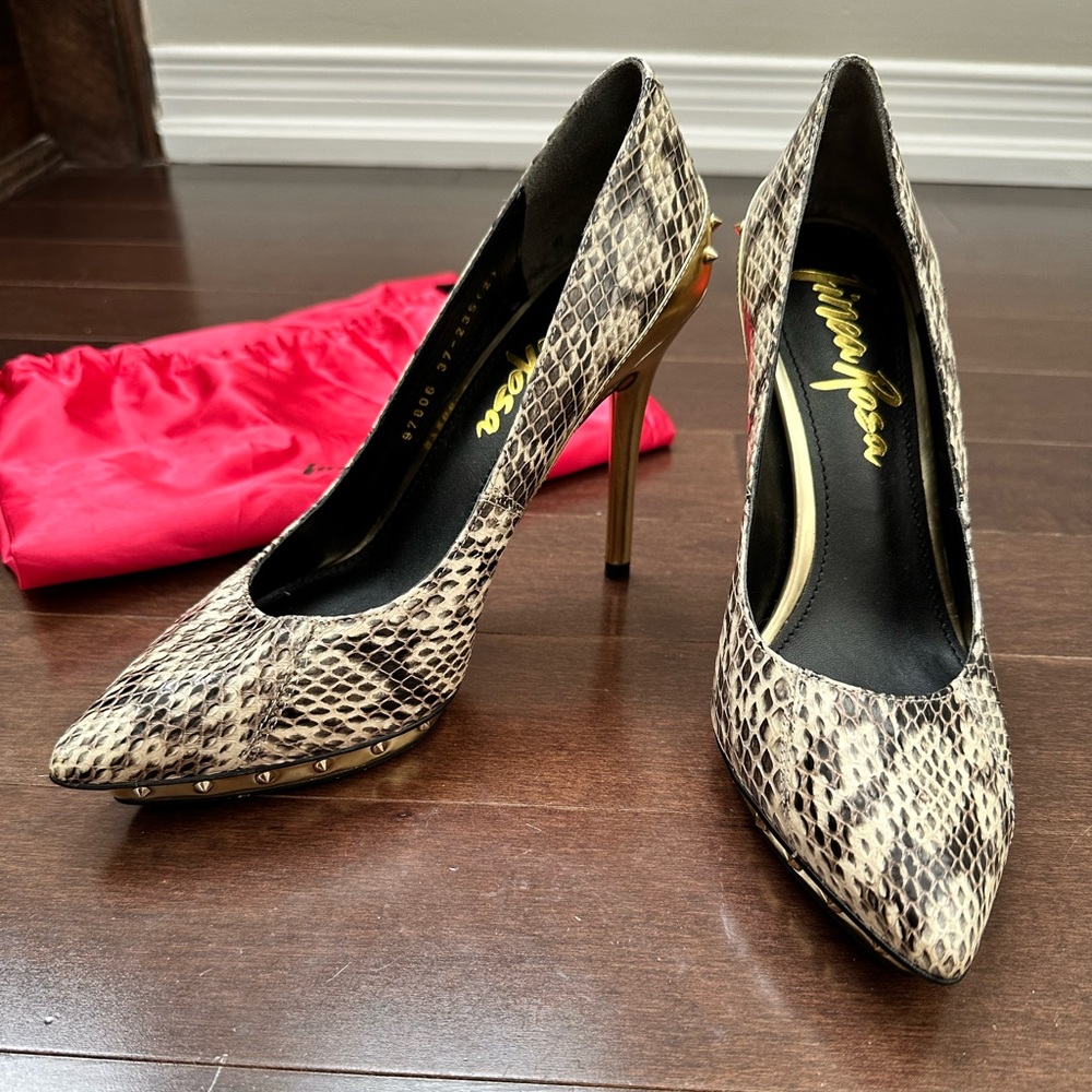 Linea Rosa - High Heel Shoes, Size 37/235 with dust bag